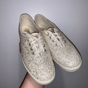 Keds Women's Sparkling Cream Sneakers